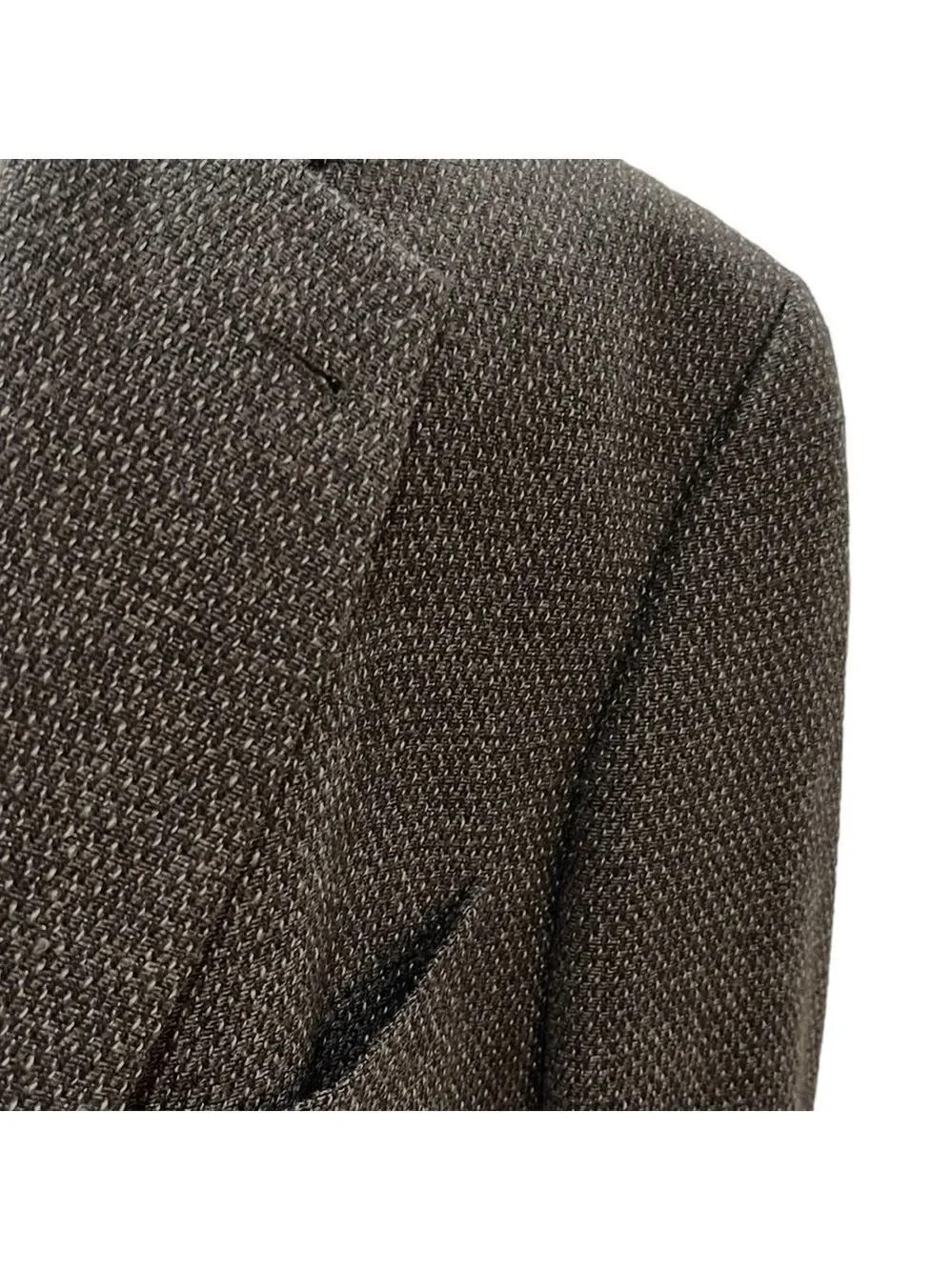 Hugo Boss Einstein Wool Cashmere Brown Tweed Blazer SZ  44L